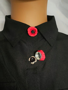 Poppy button cover