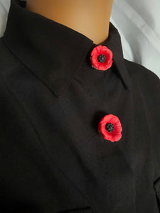 Poppy button cover