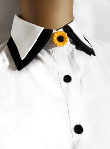 Sunflower button cover