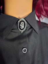 Load image into Gallery viewer, Gothic rose button cover