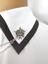 Load image into Gallery viewer, Baphomet collar pin