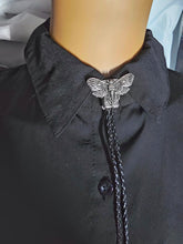 Load image into Gallery viewer, Small moth bolo tie