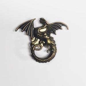 Dragon button cover