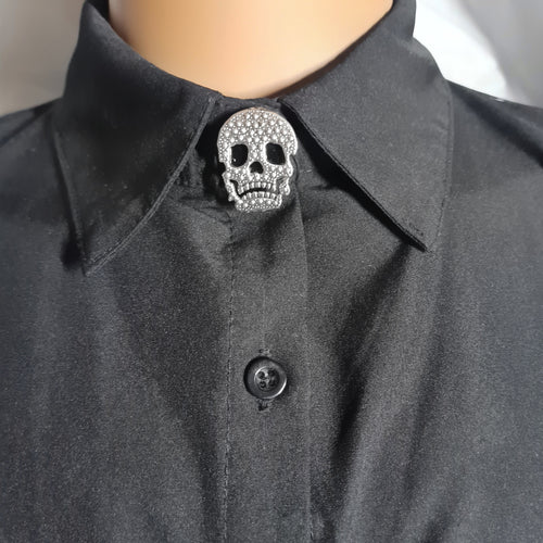 Skull button cover