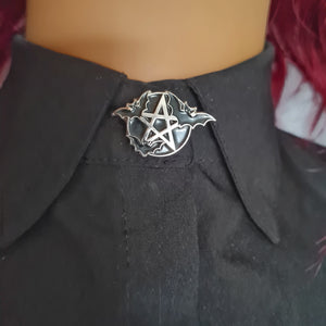 Pentagram bat button cover