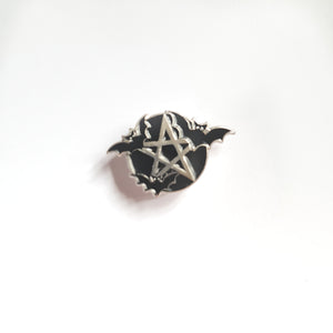 Pentagram bat button cover