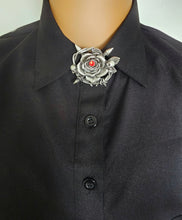 Load image into Gallery viewer, Gothic rose button cover