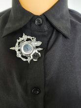Load image into Gallery viewer, Gothic rose button cover