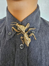Load image into Gallery viewer, Dead leaf mantis button cover