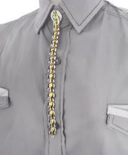 Load image into Gallery viewer, Silver and gold dragon button cover