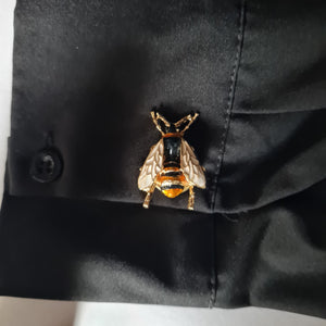 Yellow bee button cover