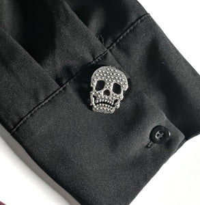 Skull button cover