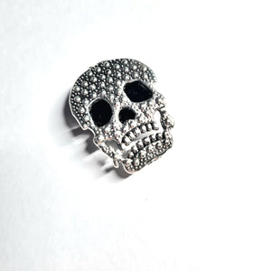 Skull button cover