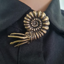 Load image into Gallery viewer, Ammonite button cover