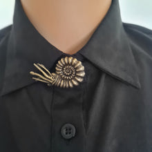 Load image into Gallery viewer, Ammonite button cover