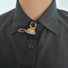Load image into Gallery viewer, Ammonite button cover