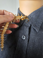 Load image into Gallery viewer, Rose gold centipede button cover