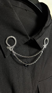 Tentacles collar pin