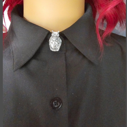 Owls button cover