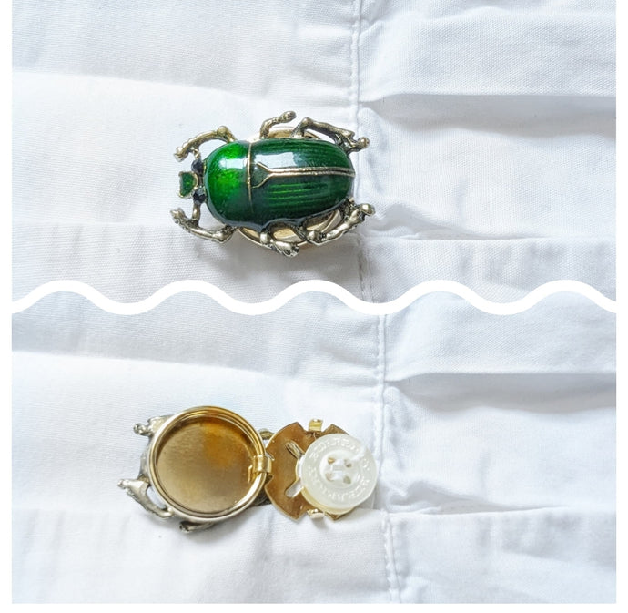 Beetle button cover