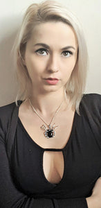 Spider necklace