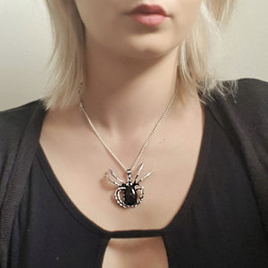 Spider necklace