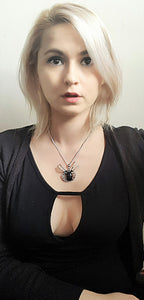 Spider necklace