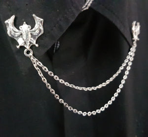 Bat collar pin