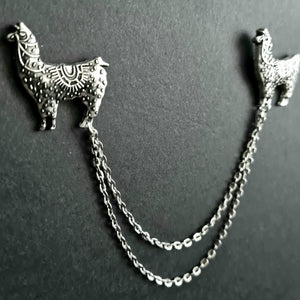 Llama collar pin