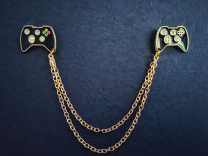 Gamepad collar pin