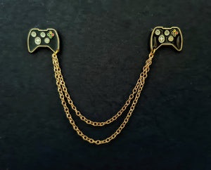 Gamepad collar pin