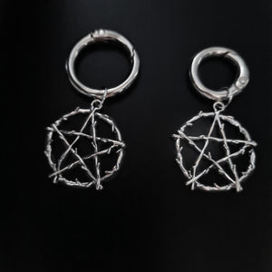 Pentagram shoe charm