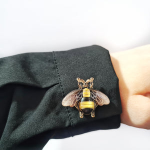 Bee button cover