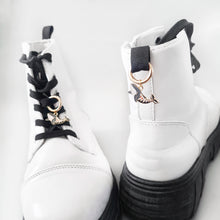 Load image into Gallery viewer, Skeleton whale shoe charms