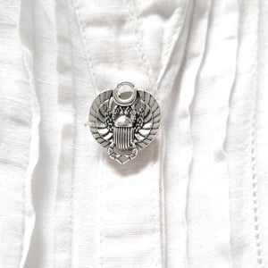 Scarab button cover