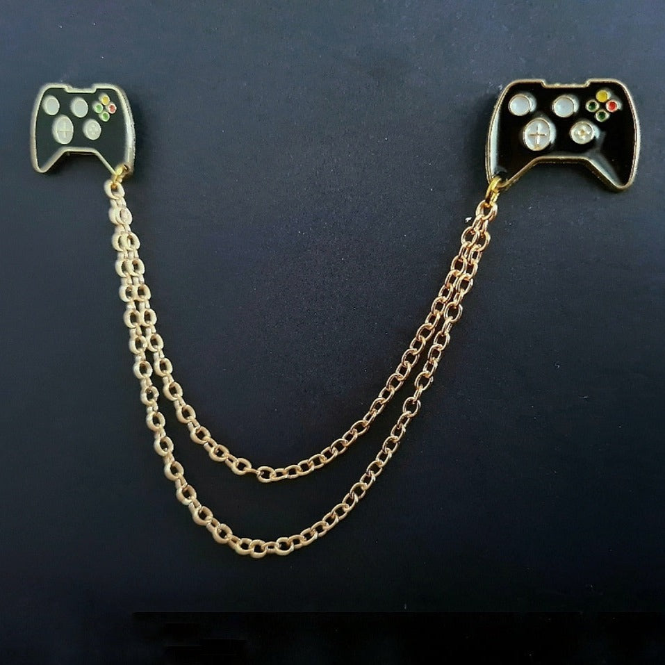 Gamepad collar pin