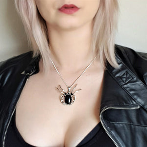 Spider necklace