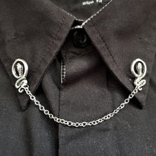 Load image into Gallery viewer, Snake collar pin