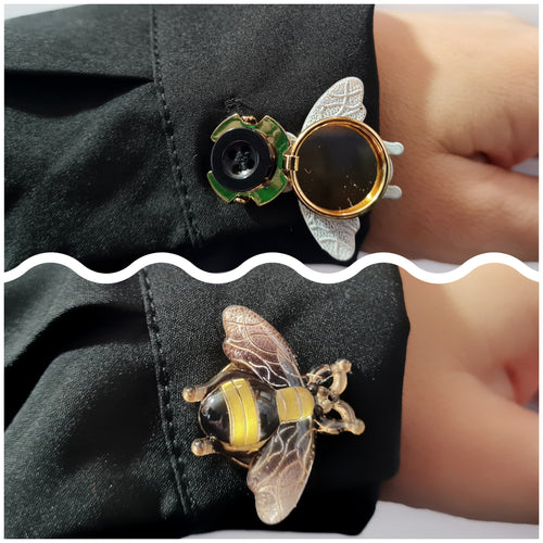 Bee button cover